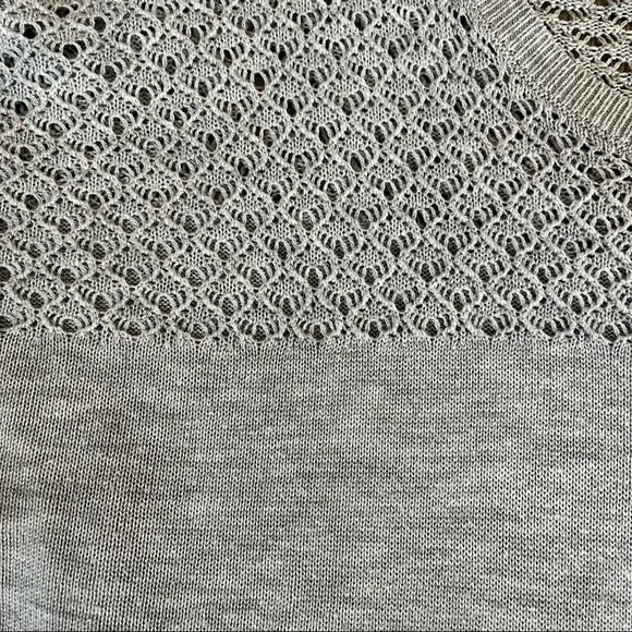 Banana Republic Crochet Short Sleeve Sweater - Picture 6 of 9